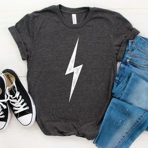 Lightning Bolt T-shirt Flash T Shirt Lightning Tee